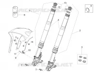 FRONT FORK OHLINS