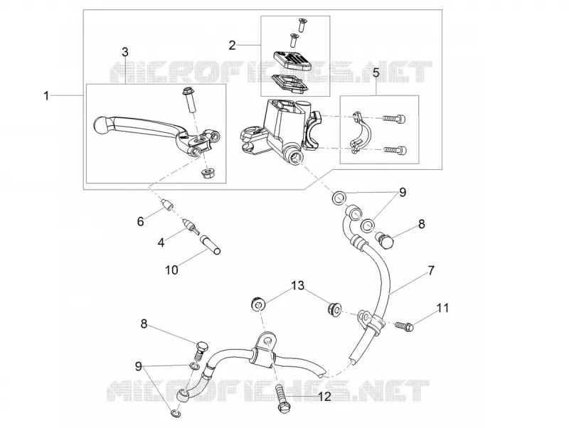 FRONT BRAKE MASTER CYLINDER