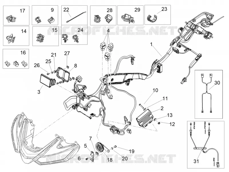 FRONT ELECTRICAL SYSTEM