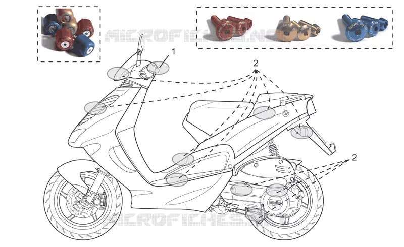 Acc. - Cyclistic components