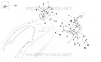 Rear body - Plate holder