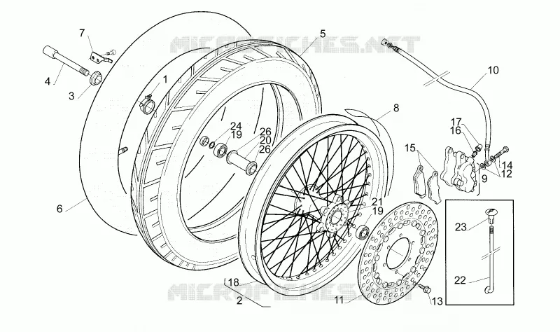 Front wheel