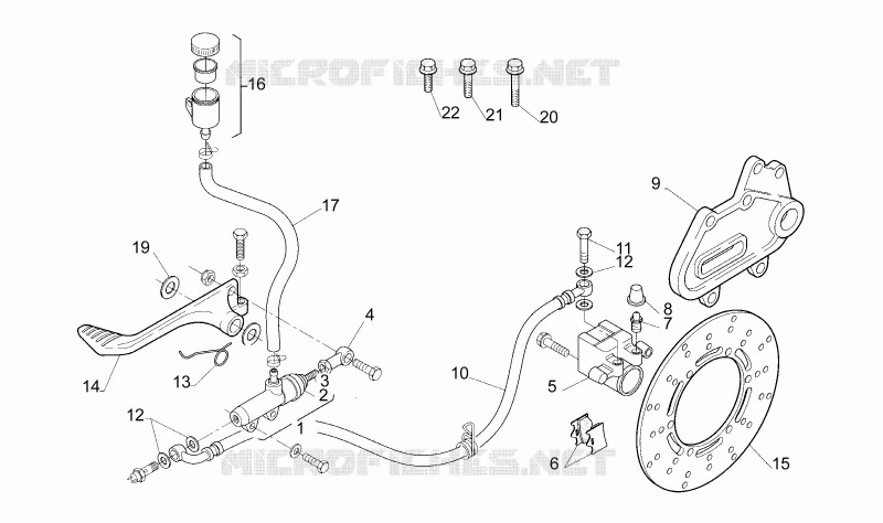 Rear brake