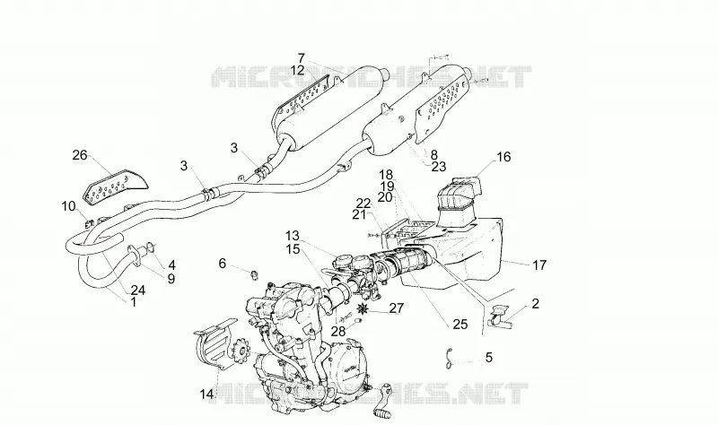 Exhaust unit