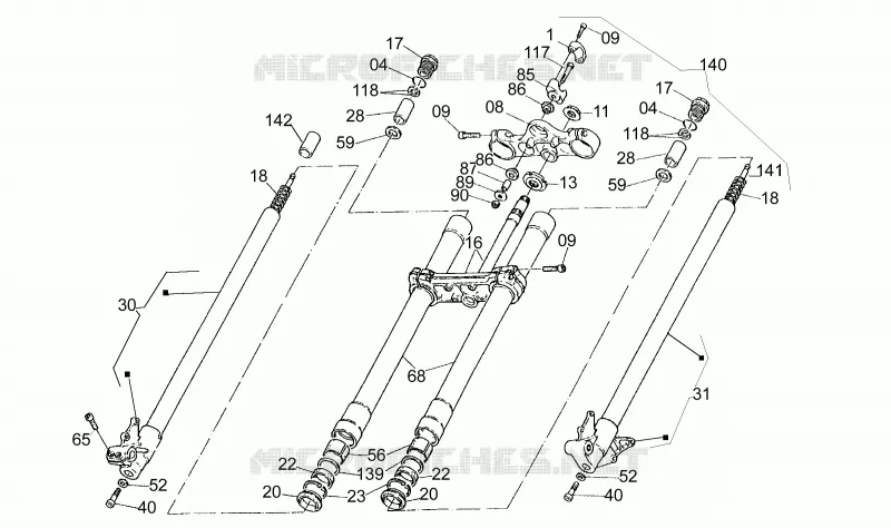 Front fork R/S
