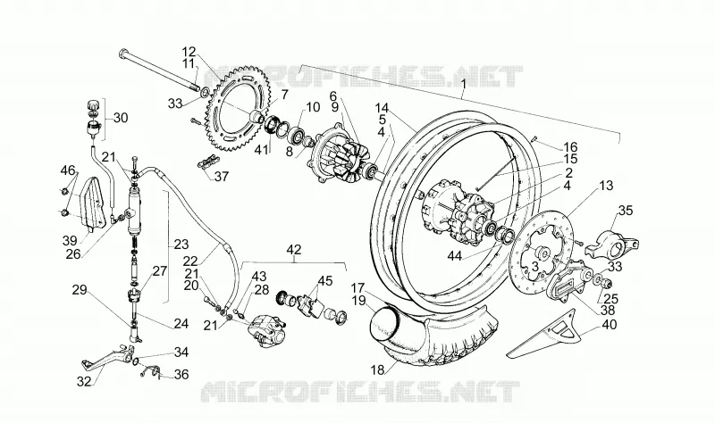 Rear wheel