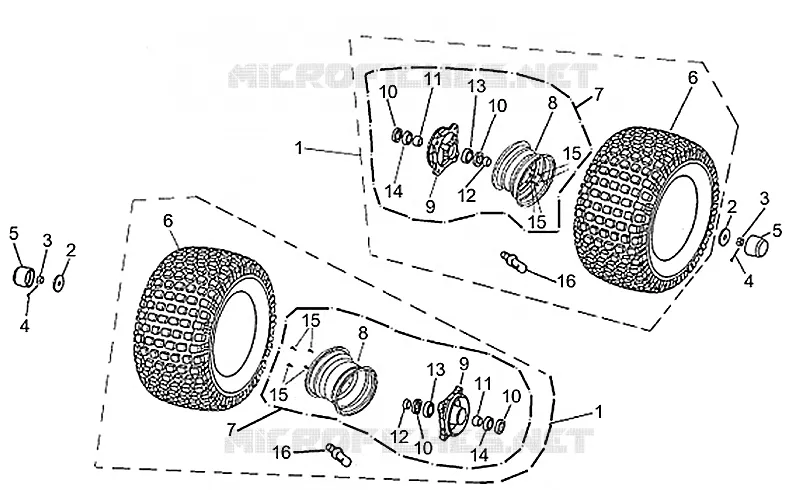 Front wheel