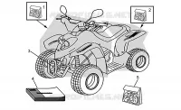 Decal set-Use+maintenance book