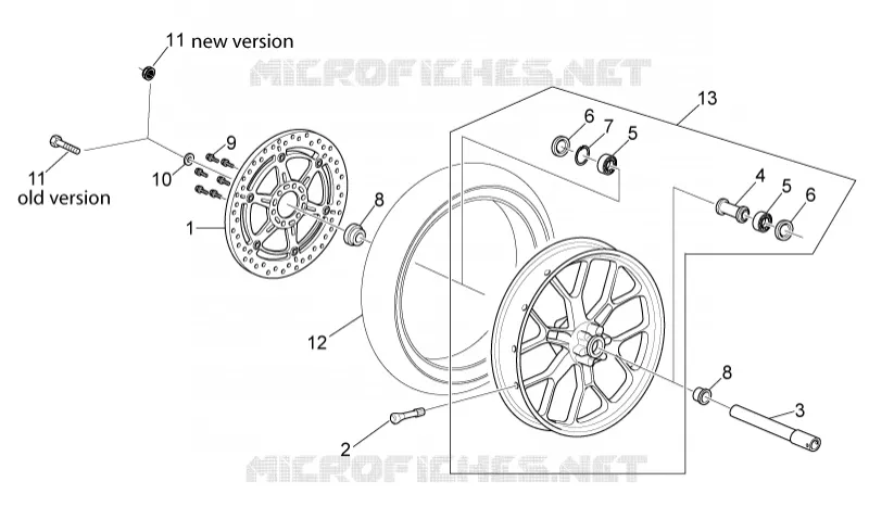 Front wheel