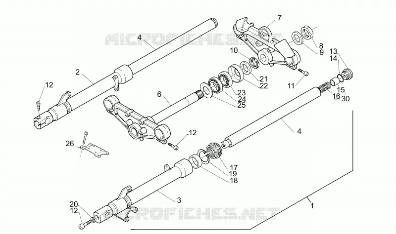 Front fork Marzocchi