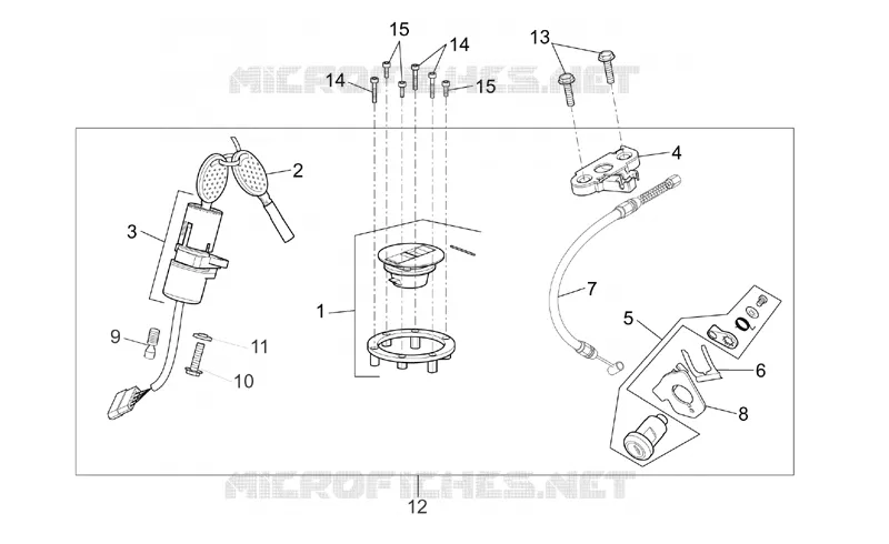 Lock hardware kit