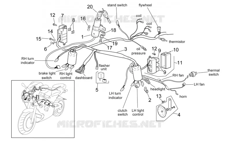 Front electrical system