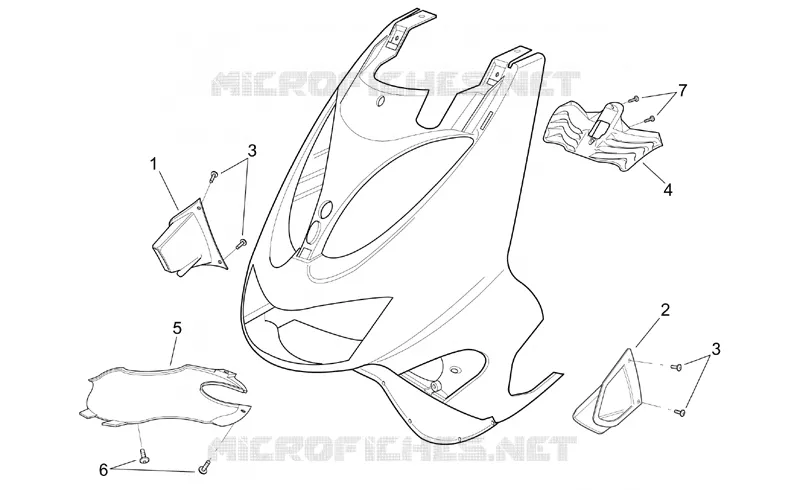 Front body - Intakes