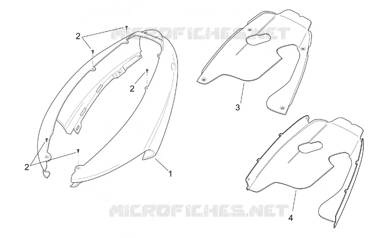 Rear body - Rear fairing