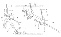 Central stand - Connecting rod