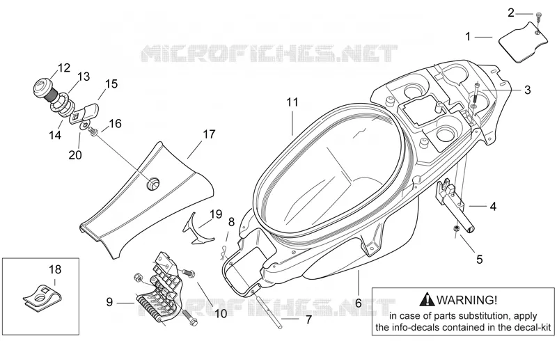 Rear body III