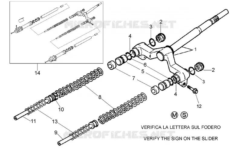 Front fork I