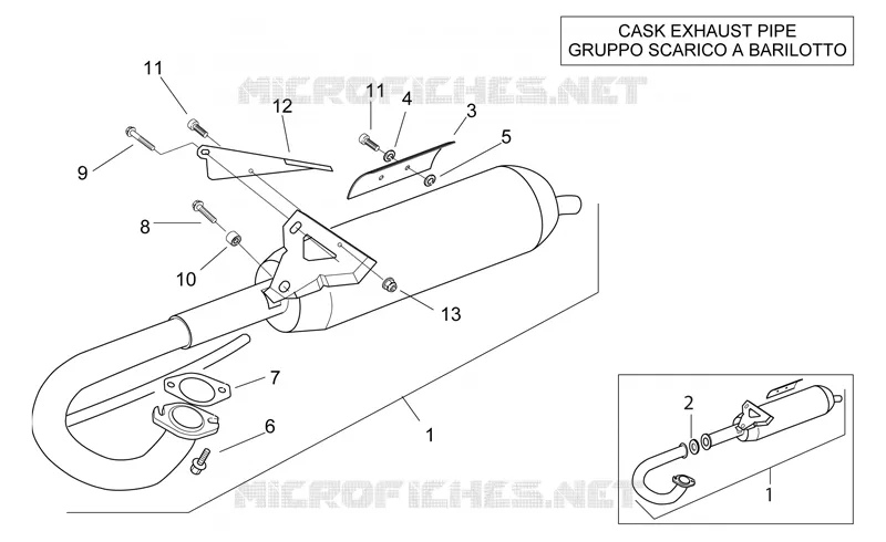 Exhaust unit  BAR 
