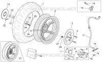 Rear wheel - disc brake