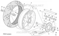 R-RF version rear wheel