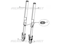 front shock absorber