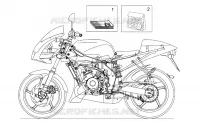 Op.'s handbooks and decal
