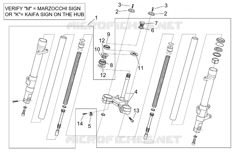 Front fork I
