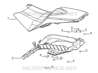 saddle and rear fender