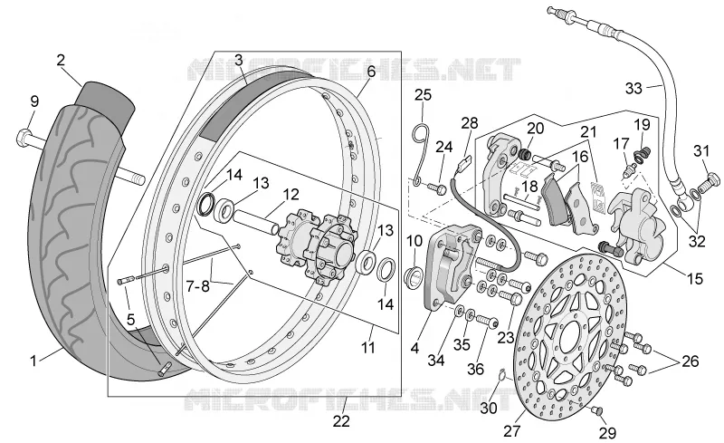 Front wheel