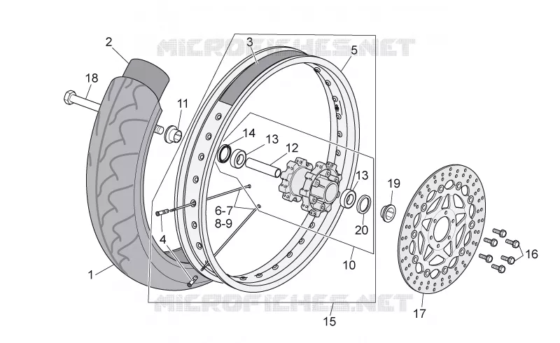Front wheel