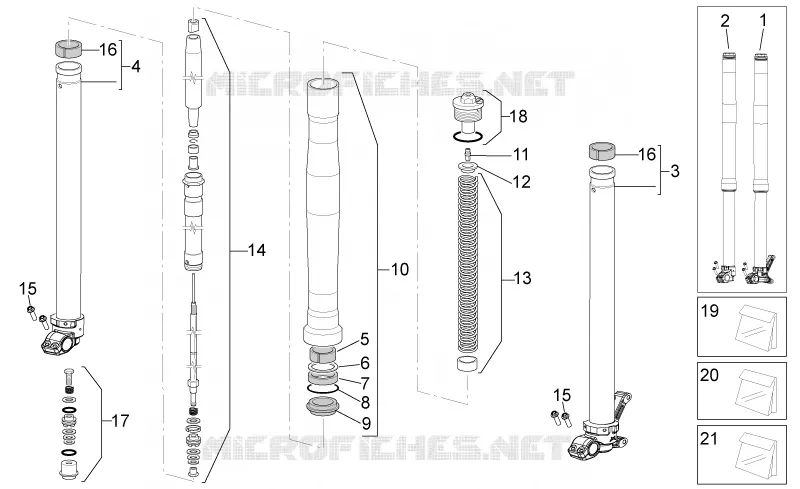 Front fork I