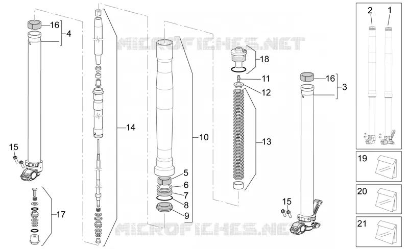 Front fork I