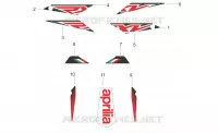 Rear body Decals