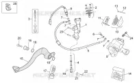 Rear brake system