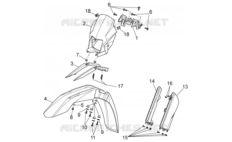 Front body I