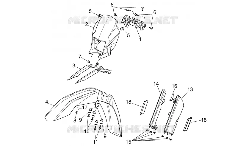 Front body I