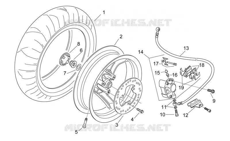 Rear wheel