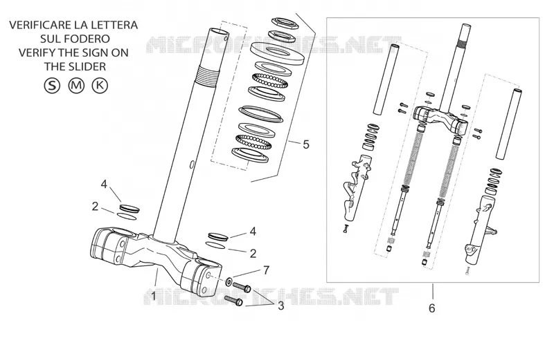 Front fork I