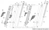 Kaifa front fork - Hubs, sleeves