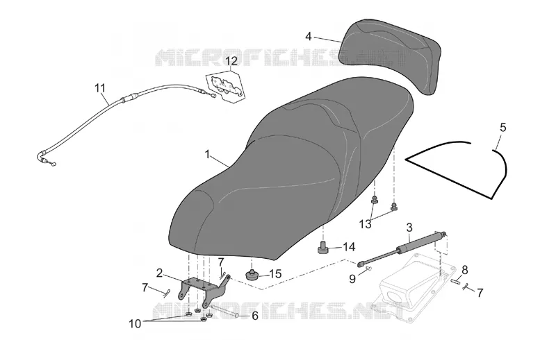 Saddle unit