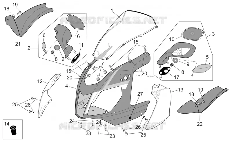 Front body - Front fairing