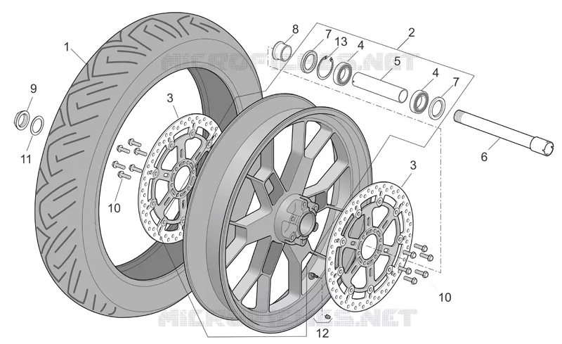 Front wheel Factory - Dream I