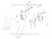 Front brake caliper