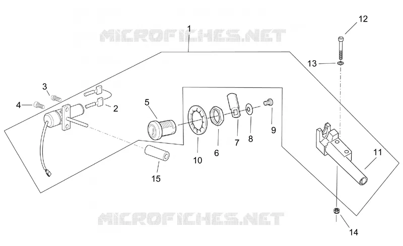 Lock hardware kit