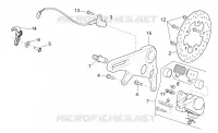Rear brake caliper