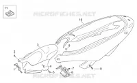 Rear body - Rear fairing
