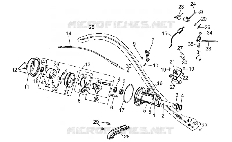 Rear brake