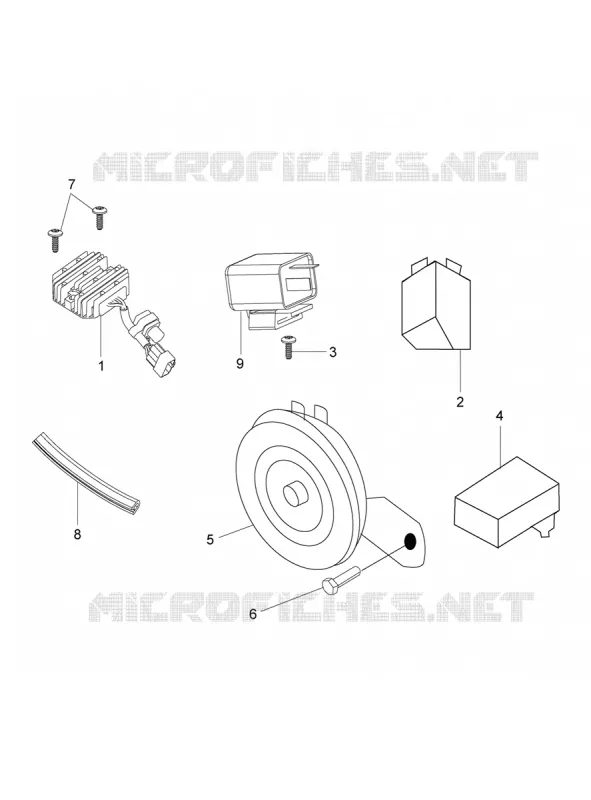 HANDLE SWITCH - HORN