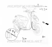 BRAKE CABLE - SPEEDOMETER