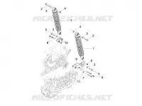 Rear suspension - Shock absorber/s